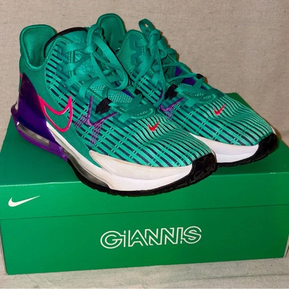 Nike Giannis Immortality 4 Basketball Shoes Dusty Cactus FQ3680-300 Men Size 9.5 - Picture 5 of 10